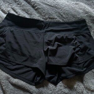 lululemon athletica Black Athletic Shorts